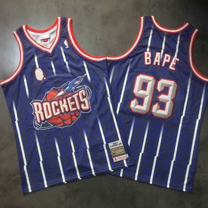 Rockets 93 Bape Navy 2002 3 Hardwood Classics Jersey Mixiu,We sell and wholesale Rockets 93 Bape Navy 2002 3 Hardwood Classics Jersey Mixiu on line form chian!